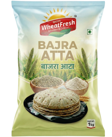 Bajra Atta pack from Bhos’s WheatFresh