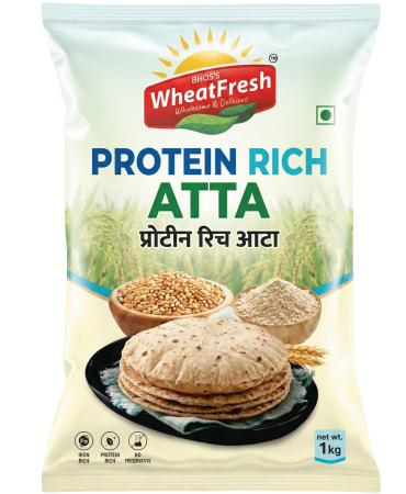 Protein Rich Atta pack from Bhos’s WheatFresh